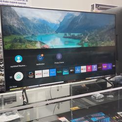 SAMSUNG 55" SMART TV LED 4K HDR BY TYZEN GREAT PICTURE QUALITY GUARANTEED 🖥🔥💯🖥💯🖥💯🔥