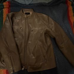 LuckyBrand Bonneville Racer Leather Jacket 