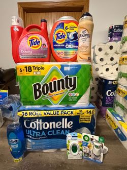 Household Essentials Bundle – Tide, Bounty, Cottonelle & More