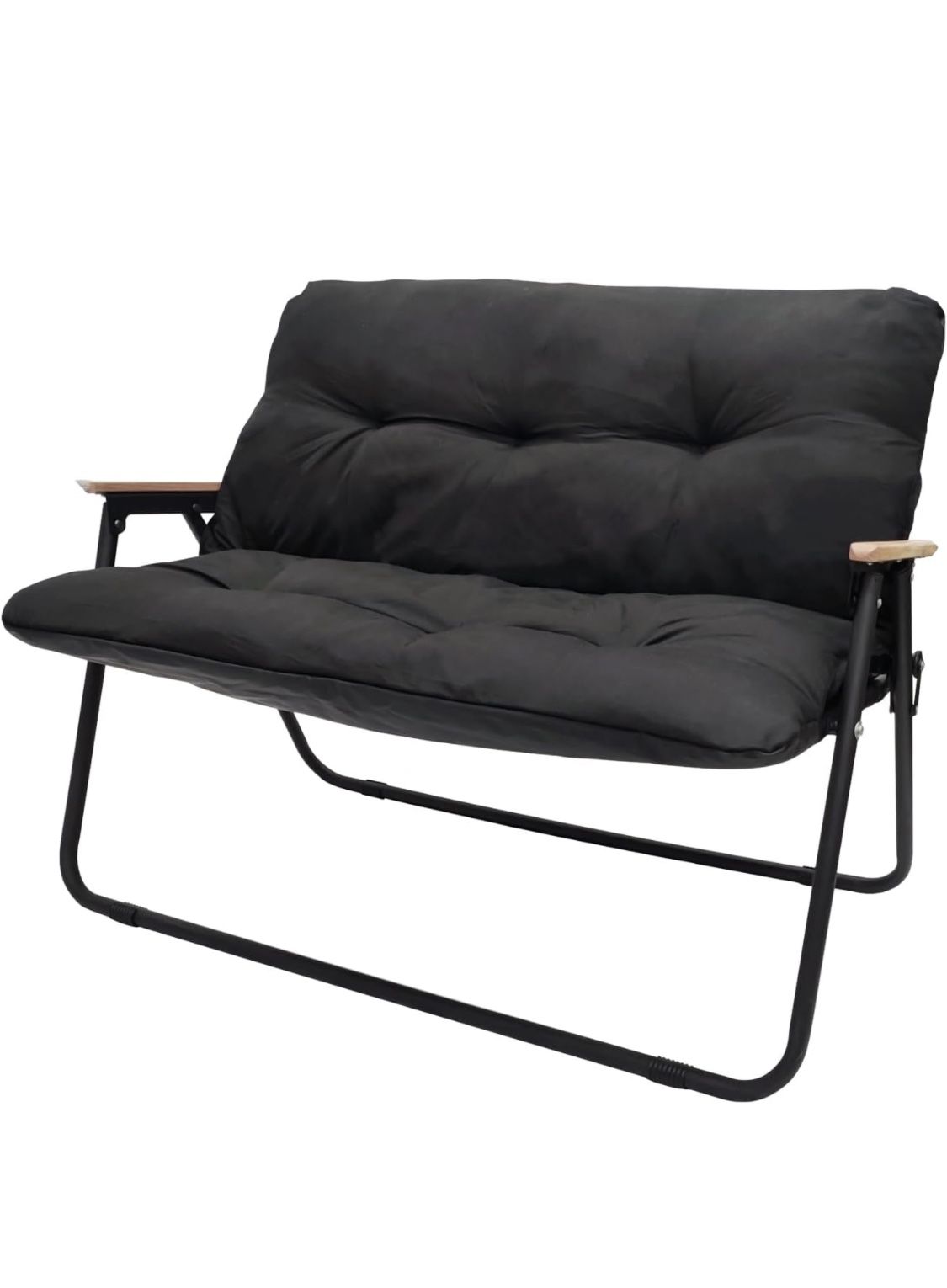 New Loveseat Camping Chair With Cushion 