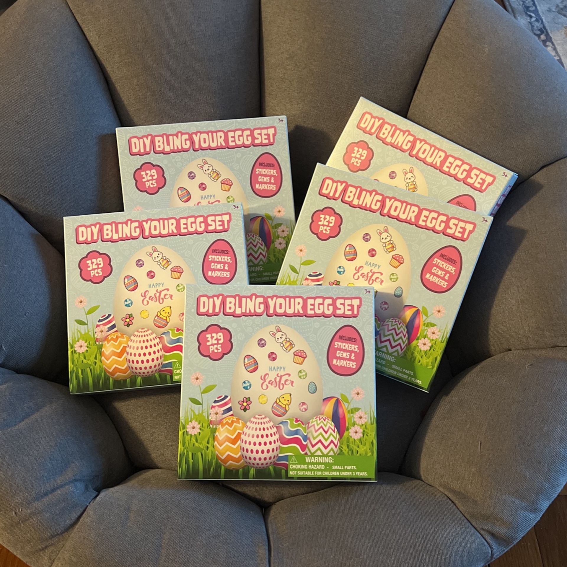 Happy Easter DIy Bling Your EGG SET