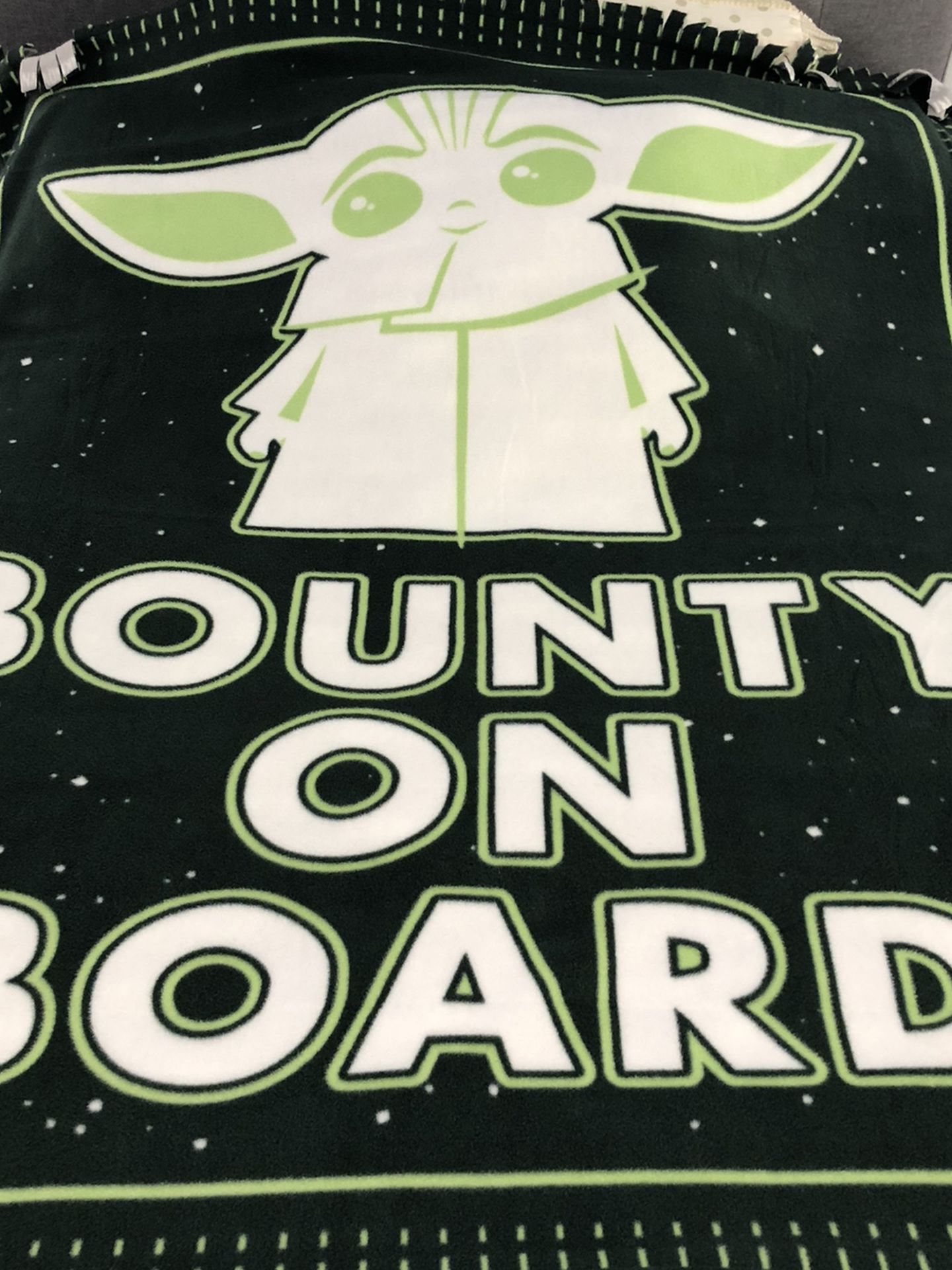 60”x72” Baby Yoda Fleece Blanket