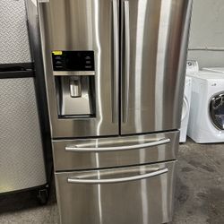 Four door French door Samsung water ice can deliver 