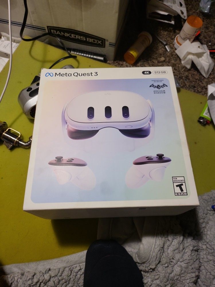 White Meta Quest 3