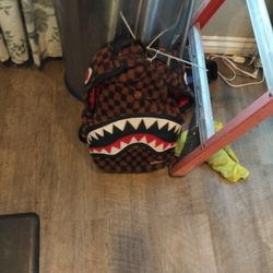 FURRR SHARKS IN PARIS BACKPACK