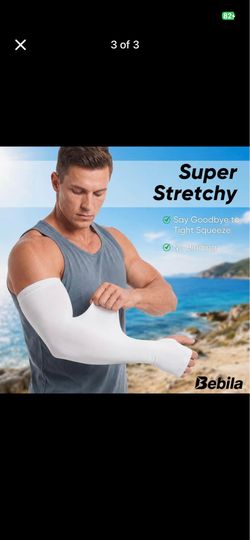 2 pack arm sleeves men and women size medium sun protection UV COOLING & exercise