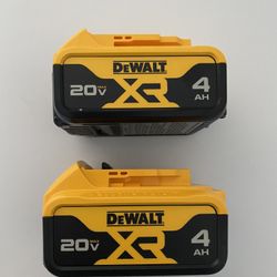 DEWALT 4.0 AH BATTERY DRILL ( $ 50 EACH)