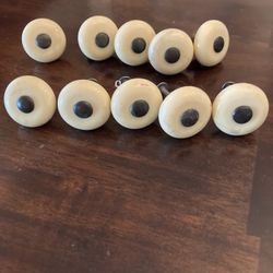 Vintage 1 Inch Hole Knobs