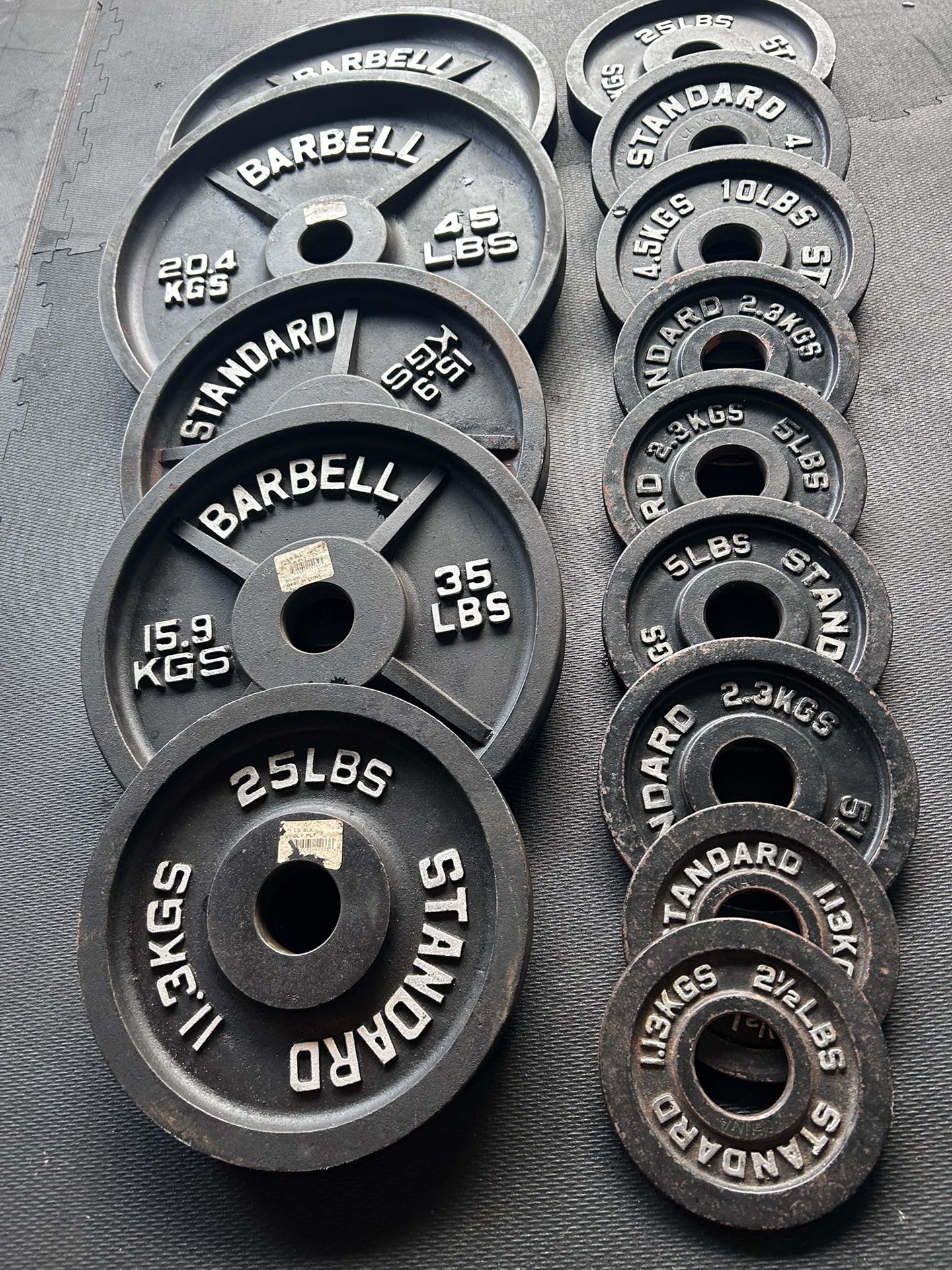 255 LB Olympic Weight Set