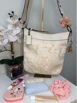 Coach Signature Canvas Crossbody Bag