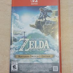 Legend Of Zelda Tears Of The Kingdom For The Switch 2 $65