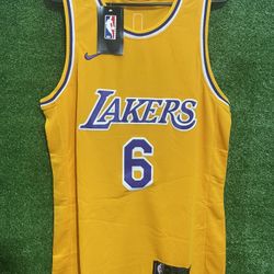 LEBRON JAMES LOS ANGELES LAKERS NIKE JERSEY BRAND NEW WITH TAGS SIZE MEDIUM & XL AVAILABLE 