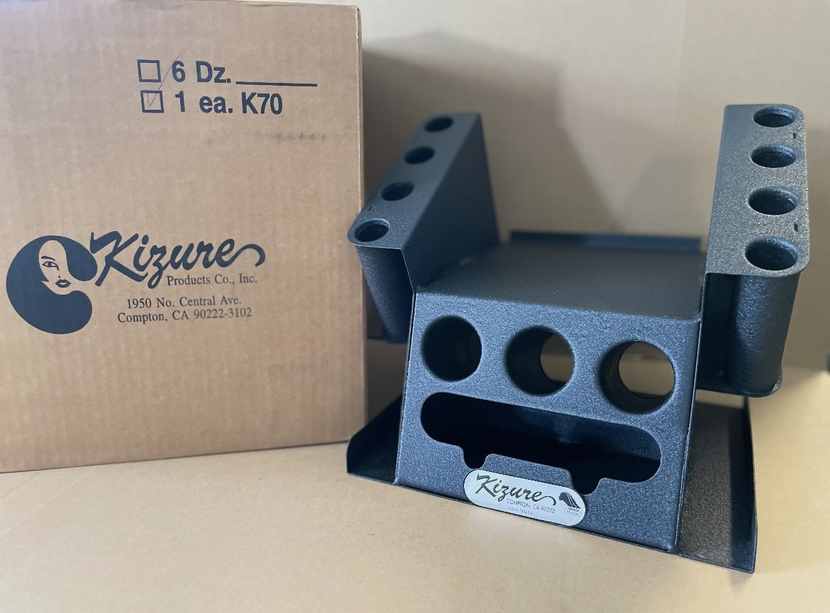 Title: KIZURE - Marcel Heat Resistant Flat/Curling Iron Stove Holder & Tool Organizer