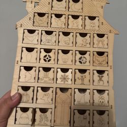 Wooden Advent Calendar 