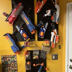 Nerf Gun Lot