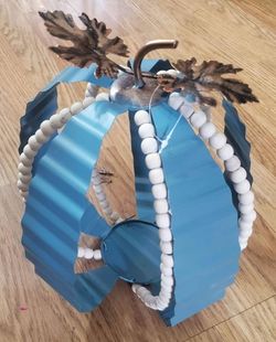 New - Metal Pumpkin