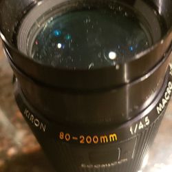 Kiron 80-200mm f/4.5 Macro Zoom Lens