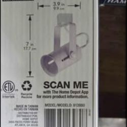 Hampton Bay Track Lighting Fixtures - 6 for $50