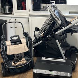Graco Double Stroller, Bravo Chicco Stroller And Epson Printer 