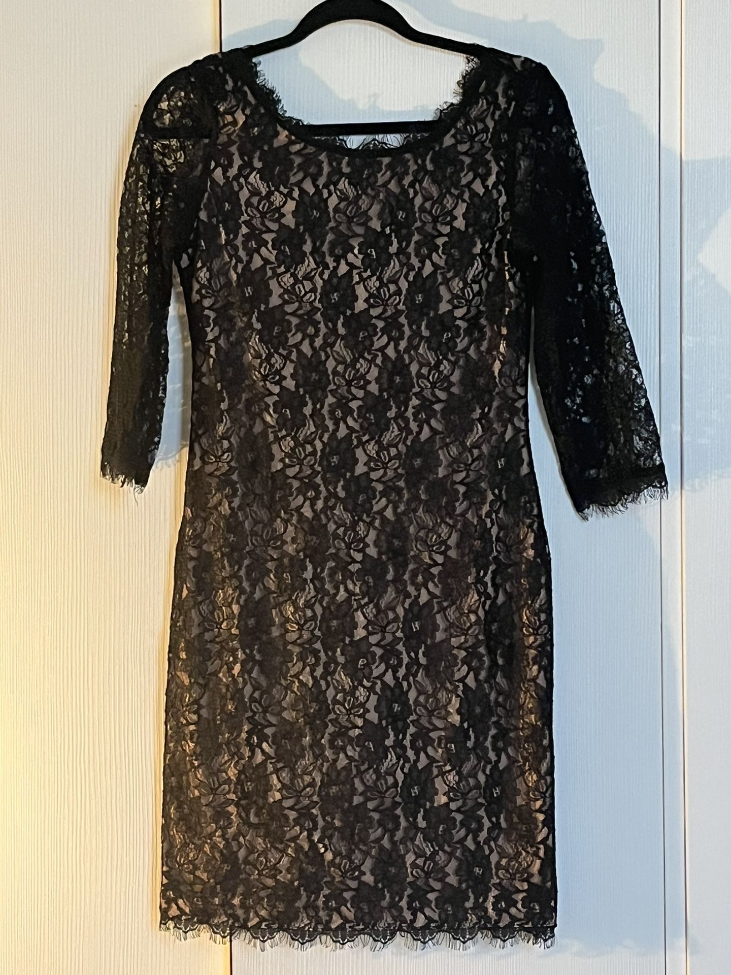 Black lace Cocktail Dress