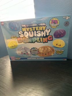 Mystery Squishy Dumpling Countdown Calendar