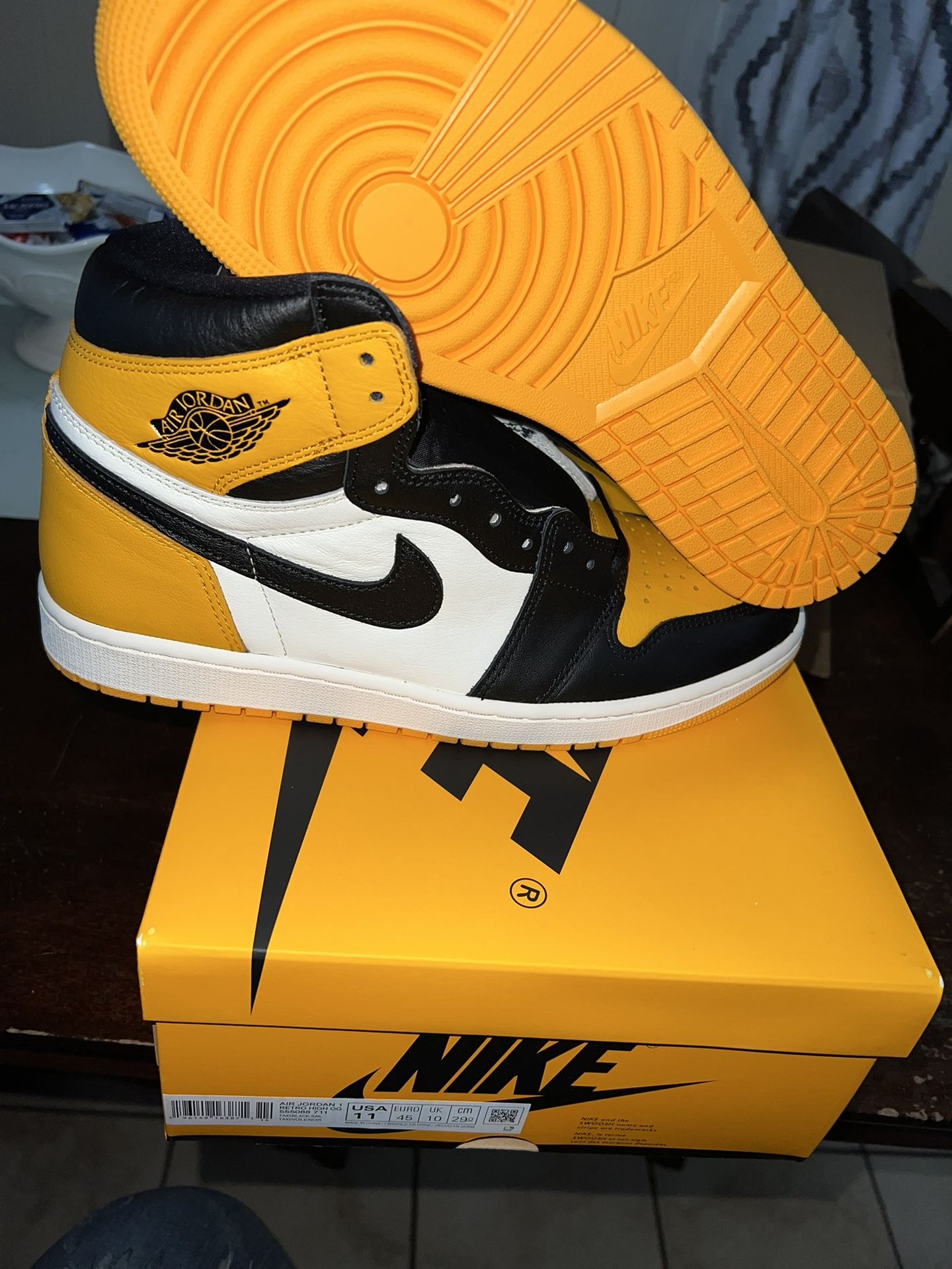 Jordan 1 Taxi Size 11