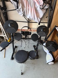 AODSK Electronic Drum Kit with Module and Headphones