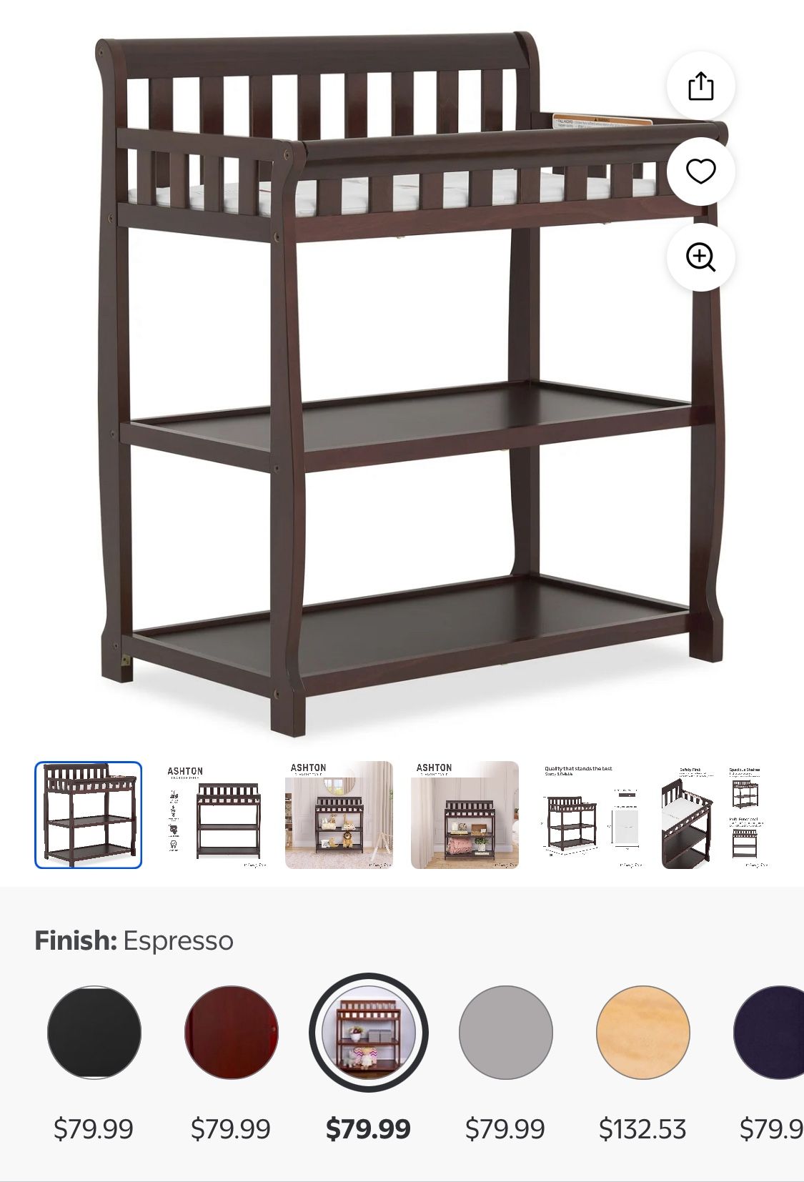Baby Changing Table 