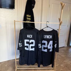 NFL Las Vegas Raiders & AZ Cardinals Jerseys. Great Condition! 
