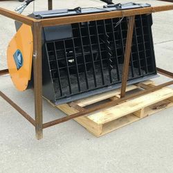 Wolverine Skid Steer Concrete Cement Mixer w/REMOTE for Bobcat Kubota Case CAT