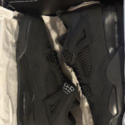 New air Jordan 4 black cat