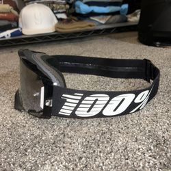 100% Motorcycle Goggles 