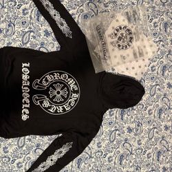 Chrome Hearts zip up hoodie
