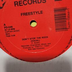 Vinyl Records Freestyle Funk R&B 