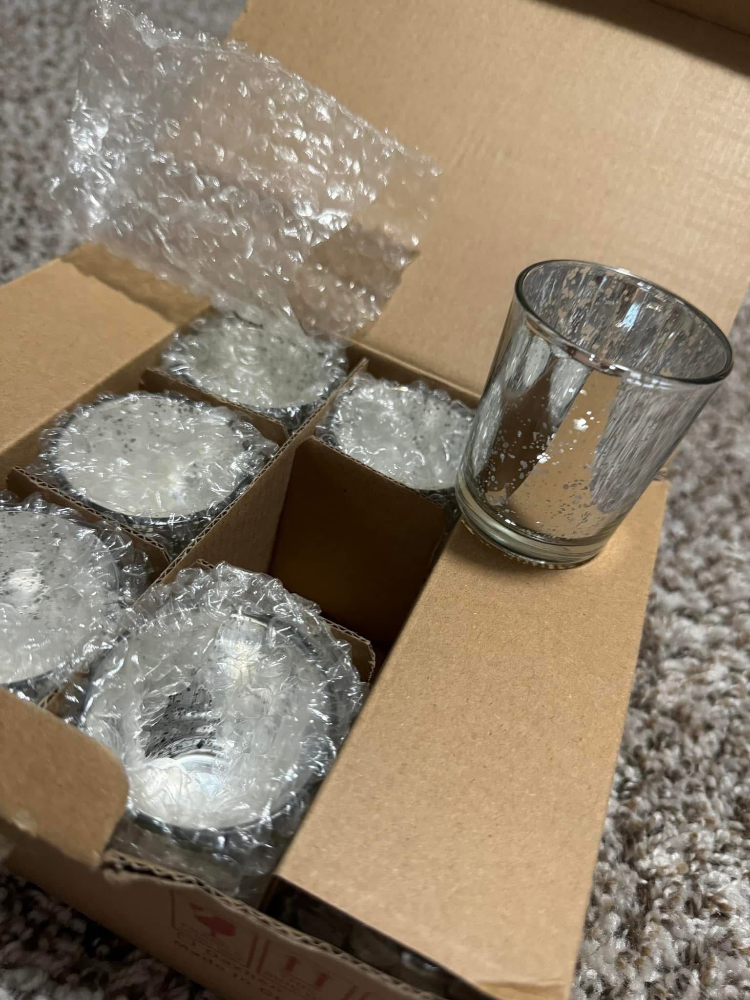 $10 For All. Obo. Wine Vase, Sign, Tea Light Glass Candle Holders