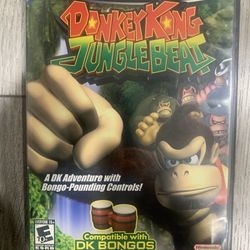 Donkey Kong Jungle Beat for Nintendo gamcube (complete with all inserts)