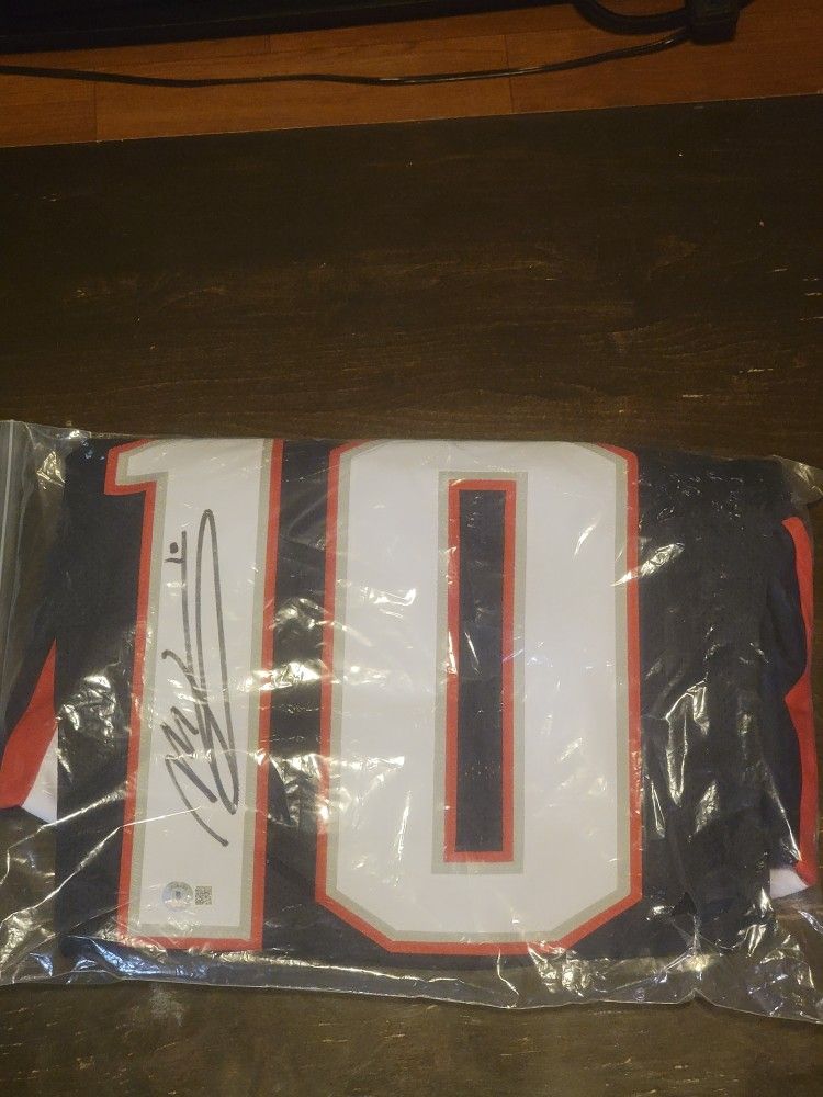 Mac Jones signed Jersey