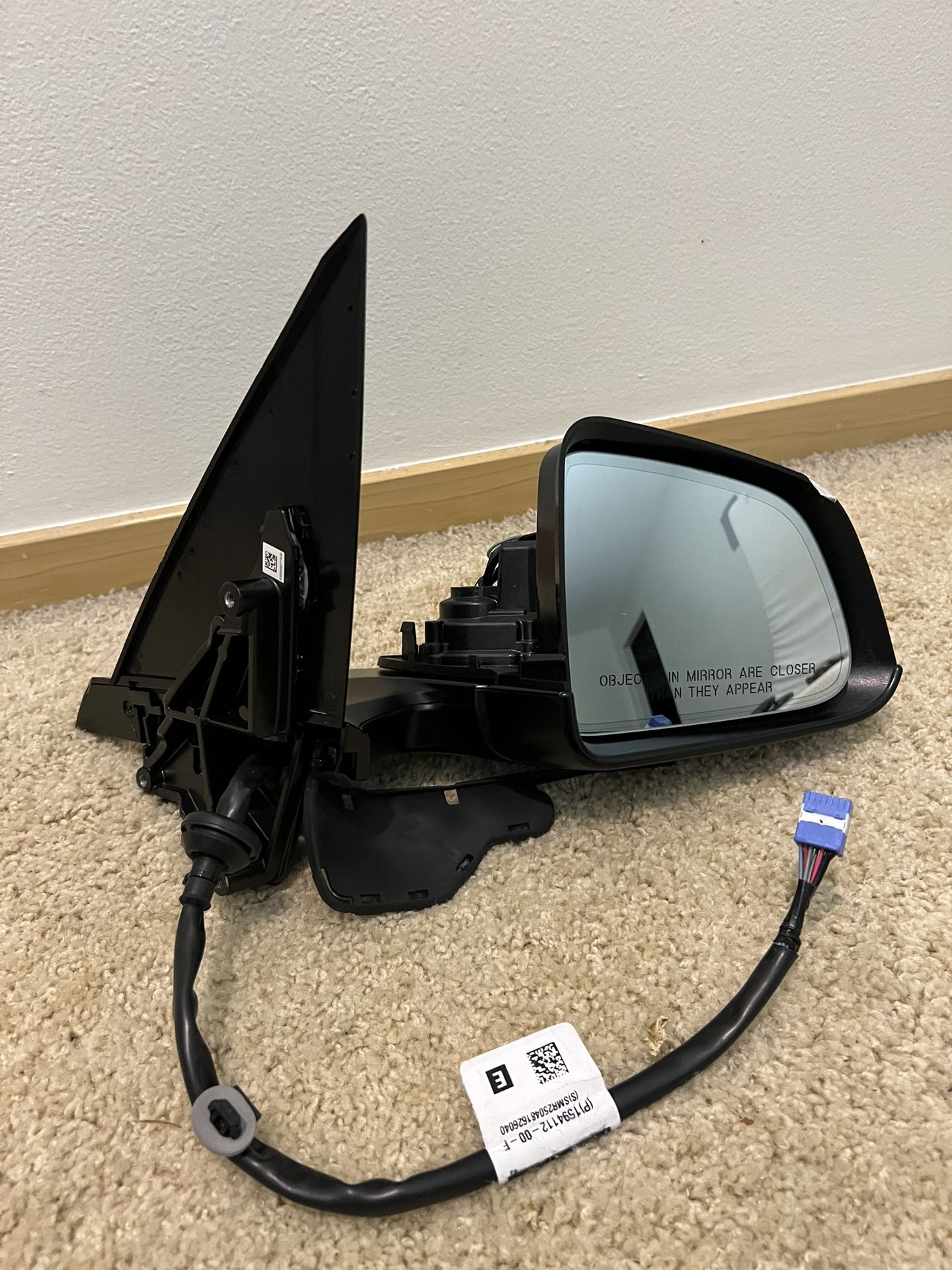OEM 2020 - 2024 Tesla Model Y Right RH Side View Anti-Glare Mirror 1594112-00-F