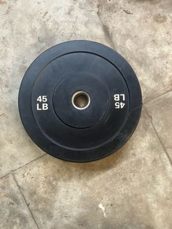 45 Pound Weight Plate