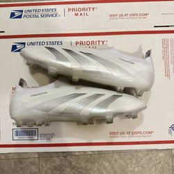 Adidas Predator Elite LL Laceless FG Soccer Cleats ‘Pearlized’ Size 12 [IE1806]