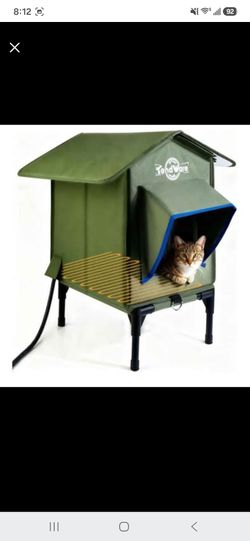New in box TENDWARE life heated cat house