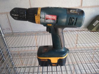Ryobi 18v drill w battery!