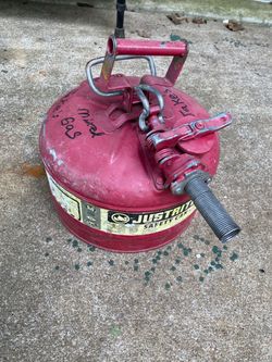 Vintage gas can