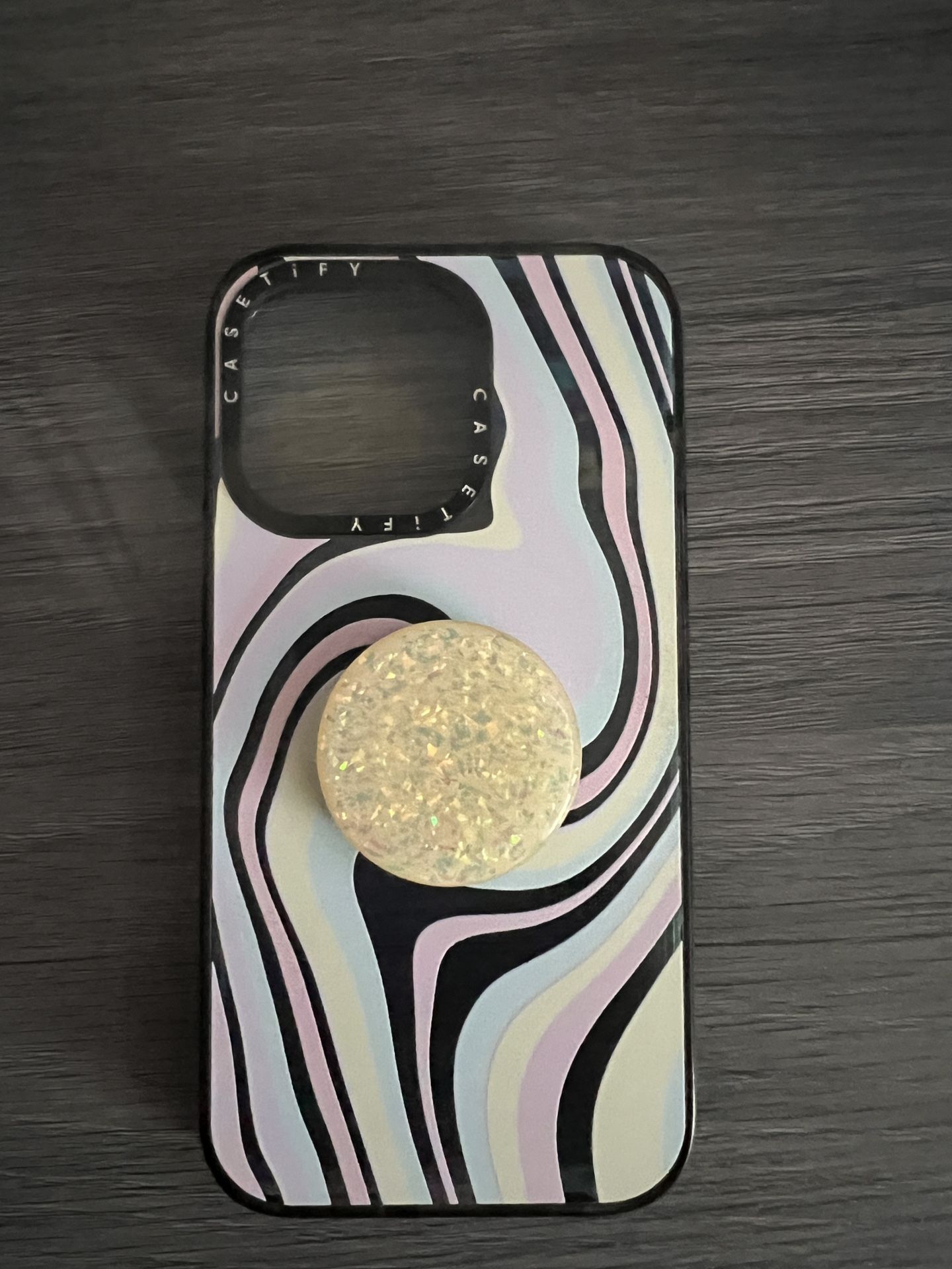 iPhone 13 Pro Impact Case - Casetify Unicorn Pastel Candy Swirls