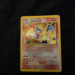 Charizard Base Set Ungraded