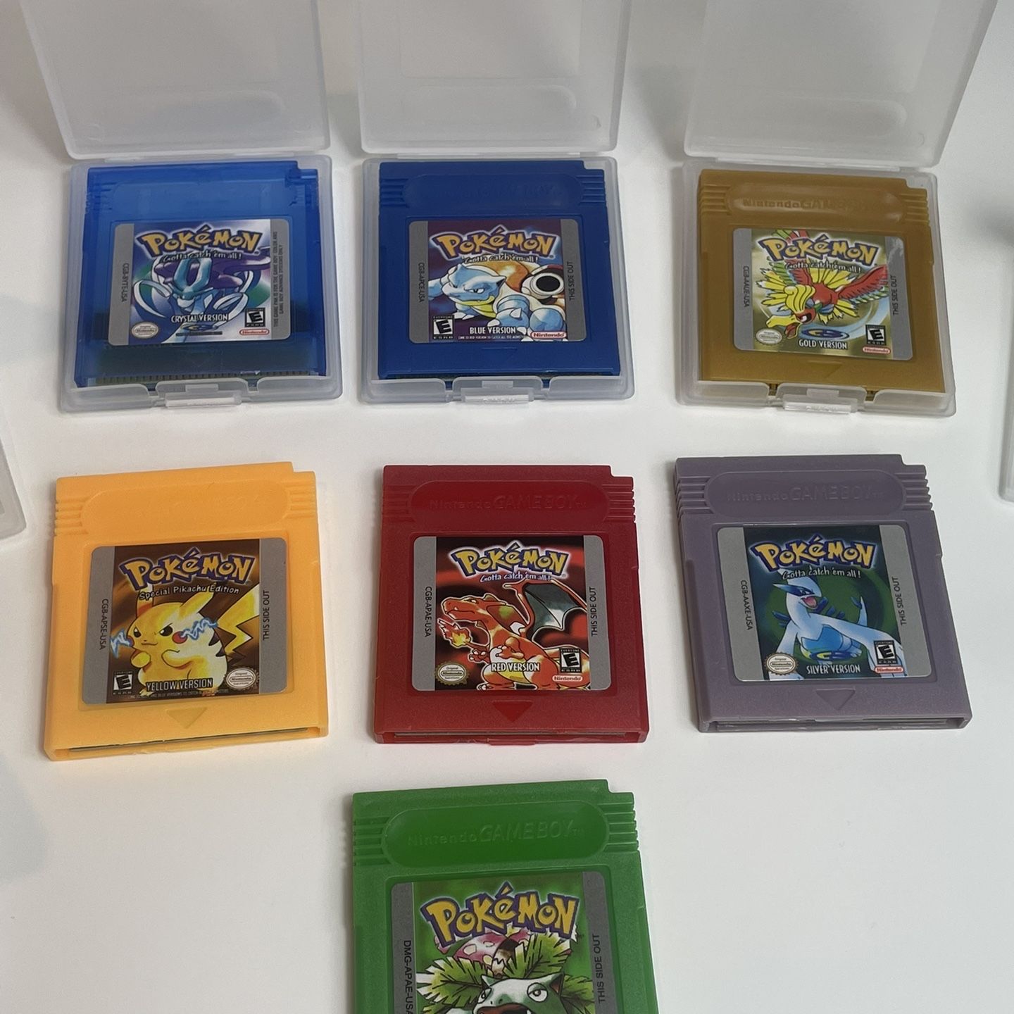 Pokemon Gameboy Red, Green, Blue, Yellow, Silver, Gold, Crystal for Sale in  Huntingtn Sta, NY - OfferUp