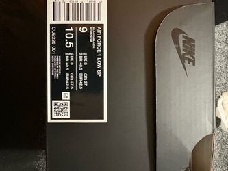 Black supreme Air Force 1