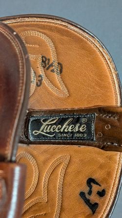 Size: 8.5 D
Brand: Lucchese (Since 1883)