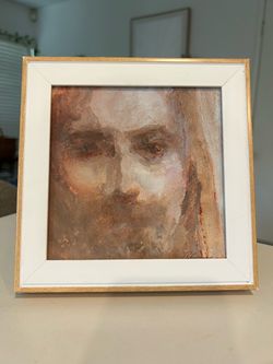 Framed Jesus Portrait Print
