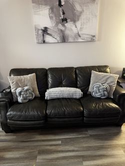 Leather Couches Pull Out Bed As Well Real Leather